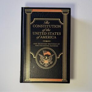 The Constitution of the United States of America – Navy Blue Hardcover